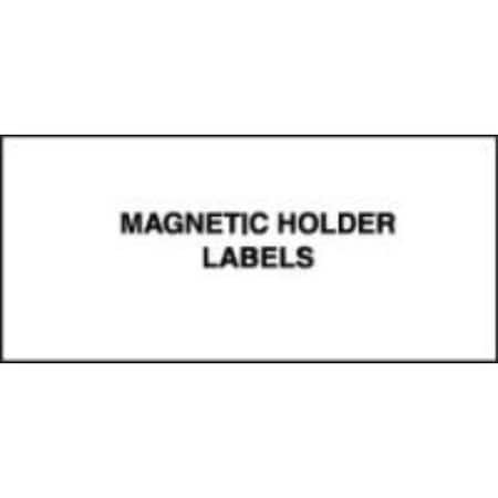 Accuform MAGNETIC CARD LABEL HOLDER 3 X 5 LMH310 LMH310